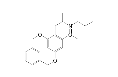 N-Propyl-4-benzyloxy-2,6-dimethoxyamphetamine