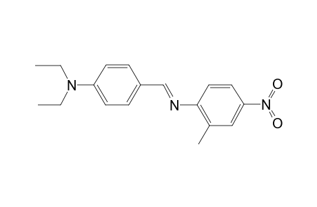 N-((E)-[4-(Diethylamino)phenyl]methylidene)-2-methyl-4-nitroaniline