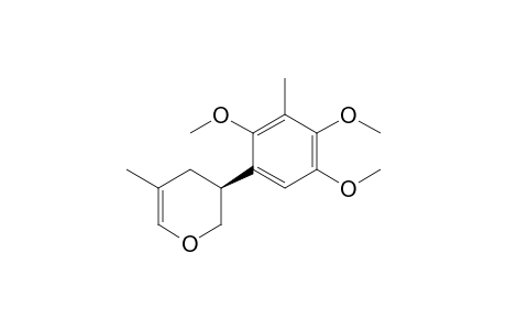 (S)-5-Methyl-3-(2,4,5-trimethoxy-3-methylphenyl)-3,4-dihydro-2H-pyran