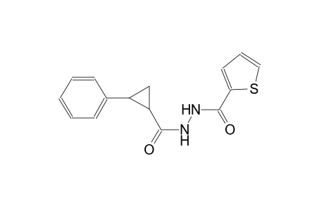 (1S,2R)-2-phenyl-N'-(2-thienylcarbonyl)cyclopropanecarbohydrazide