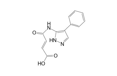 (2E)-3-[(4-phenyl-1H-pyrazol-5-yl)carbamoyl]prop-2-enoic acid