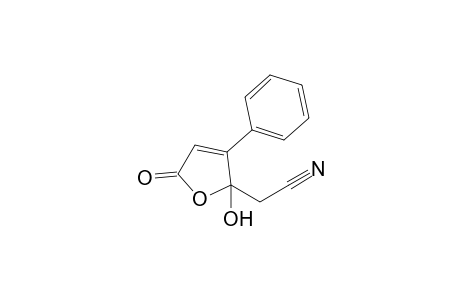 5-Hydroxy-5-cyanomethyl-4-phenyl-2-furanone