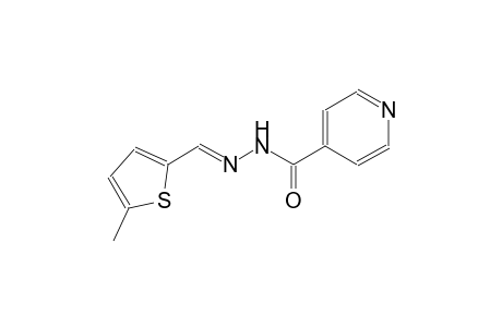 4-pyridinecarboxylic acid, 2-[(E)-(5-methyl-2-thienyl)methylidene]hydrazide