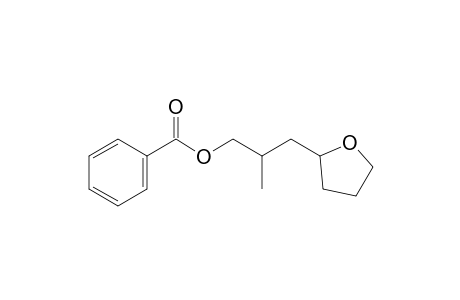 3-(Tetrahydrofuran-2-yl)-2-methylpropyl benzoate
