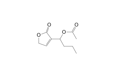 3-(1-Acetoxybutyl)-5H-furan-2-one