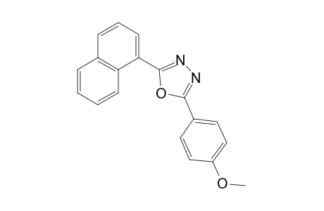 2-(p-methoxyphenyl)-5-(1-naphthyl)-1,3,4-oxadiazole