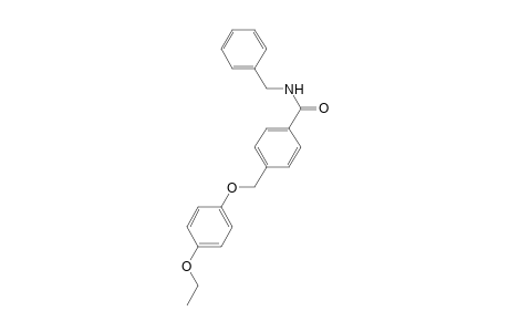 N-Benzyl-4-[(4-ethoxyphenoxy)methyl]benzamide