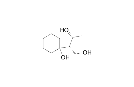 (2S,3R)-2-(1'-Hydroxycyclohexyl)butane-1,3-diol