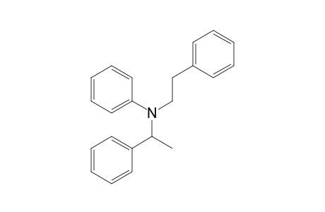 N-(1-Phenylethyl)-N-(2-phenylethyl)aniline