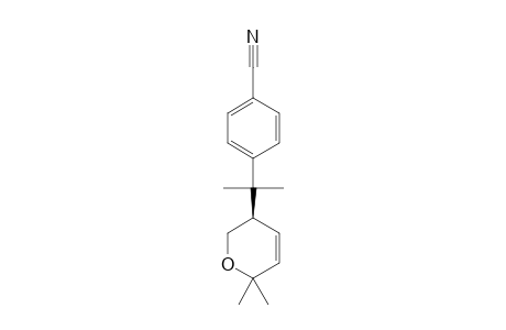 5-[1-(PARA-CYANOPHENYL)-1-METHYLETHYL]-2,2-DIMETHYLOXACYCLOHEX-3-ENE
