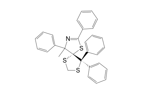 9-METHYL-4,4,7,9-TETRAPHENYL-1,3,6-TRITHIA-8-AZASPIRO-[4.4]-NON-7-ENE;ISOMER-1