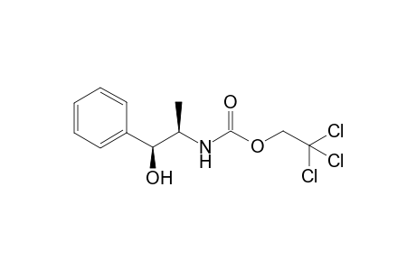 2,2,2-trichloroethyl (1S,2R)-1-hydroxy-1-phenylpropan-2-ylcarbamate