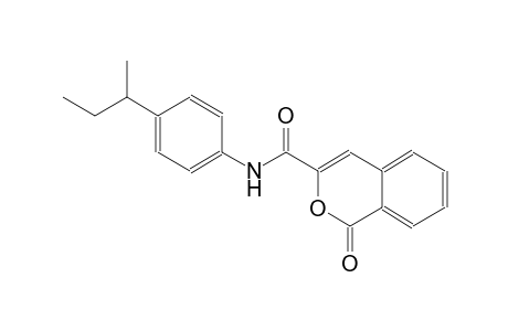 N-(4-sec-butylphenyl)-1-oxo-1H-2-benzopyran-3-carboxamide