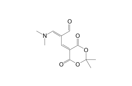5-[(3-Dimethylamino-1-oxoprop-2-en-2-yl)methylene]-2,2-dimethyl-1,3-dioxane-4,6-dione