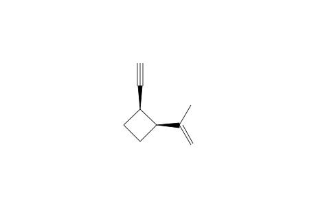 Cyclobutane, 1-ethynyl-2-(1-methylethenyl)-, cis-
