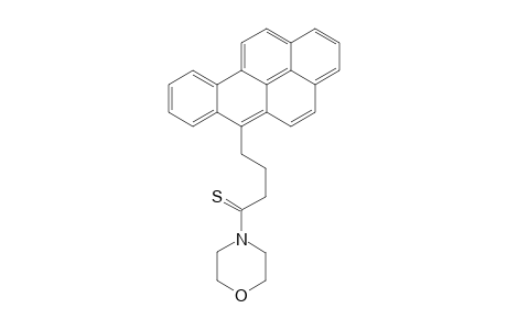 4-(6-benzo[b]pyrenyl)-1-(4-morpholinyl)-1-butanethione