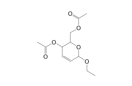 ACETIC ACID, 2-ACETOXYMETHYL-6-ETHOXY-3,6-DIHYDRO-2H-PYRAN-3-YL ESTER
