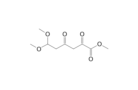 Methyl 6,6-Dimethoxy-2,4-dioxohexanoate