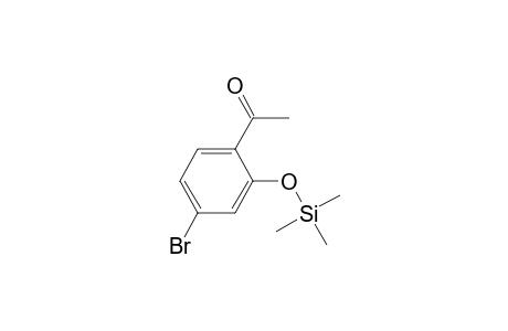 Ethanone, 1-[4-bromo-2-[(trimethylsilyl)oxy]phenyl]-