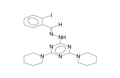 2,4-dipiperidino-6-(2-iodobenzylidenehydrazino)-1,3,5-triazine