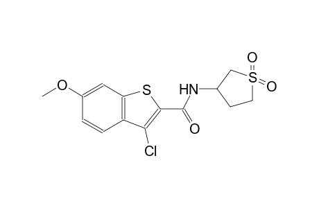 3-chloro-N-(1,1-dioxidotetrahydro-3-thienyl)-6-methoxy-1-benzothiophene-2-carboxamide