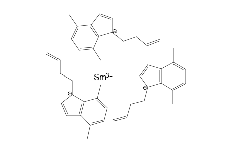 samarium(III) 1-(but-3-en-1-yl)-4,7-dimethyl-1H-inden-1-ide