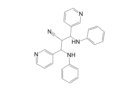 3-Anilino-2-[(anilino)-3'-pyridylmethyl]-3-(3'-pyridyl)propionitrile