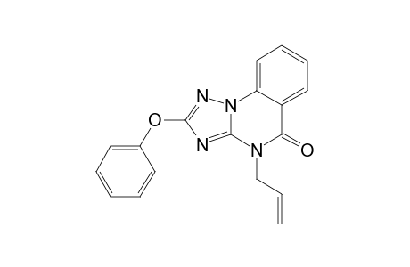 4-ALLYL-2-PHENOXY-[1,2,4]-TRIAZOLO-[1,5-A]-QUINAZOLIN-5-ONE