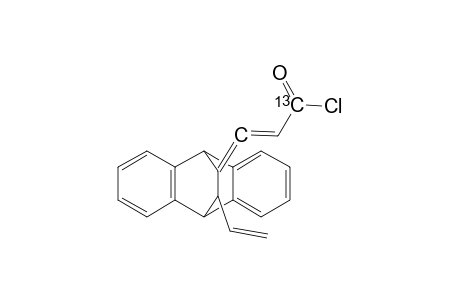3-[12'-Ethenyl- 9',10'-dihydro-9',10'-ethanoanthracene-11'-ylidene]-[1-(13C)]-prop-2-enoyl chloride