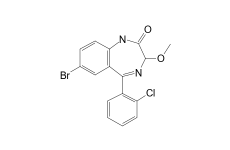 7-Bromo-5-(2-chloro-phenyl)-3-methoxy-1,3-dihydro-benzo[E][1,4]diazepin-2-one