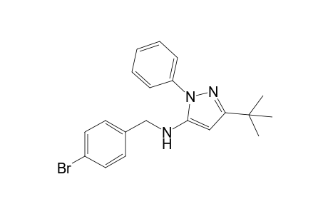 N-(4-Bromobenzyl)-3-tert-butyl-1-phenyl-1H-pyrazol-5-amine