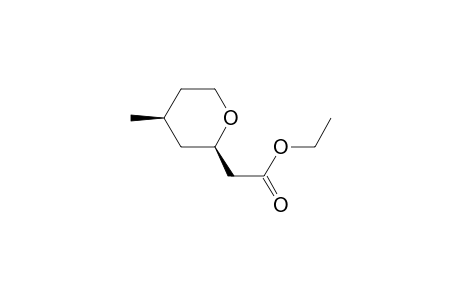 Ethyl (cis-4-methyltetrahydro-2-pyranyl)acetate