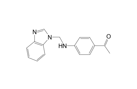 1-(4-[(1H-Benzimidazol-1-ylmethyl)amino]phenyl)ethanone