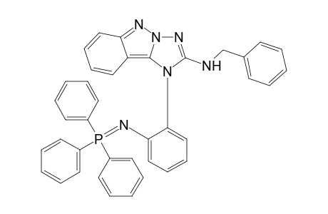 2-Benzylamino-1-[(o-(triphenylphosphanyl)imino)phenyl]indazolo[3,2-e][1,2,4]triazole
