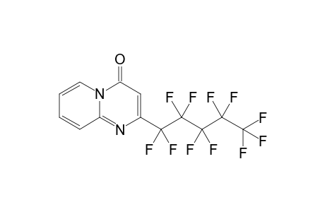 2-(1,1,2,2,3,3,4,4,5,5,5-undecafluoropentyl)-4-pyrido[1,2-a]pyrimidinone