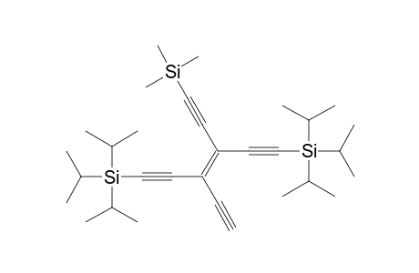 [(E)-3-ethynyl-4-(2-triisopropylsilylethynyl)-6-trimethylsilyl-hex-3-en-1,5-diynyl]-triisopropyl-silane