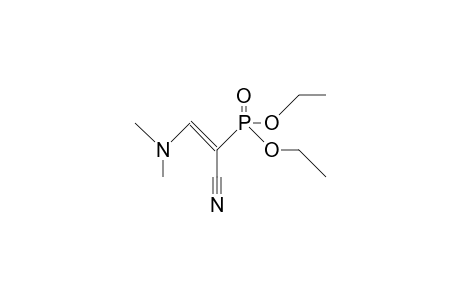 (1-Cyano-2-dimethylamino-ethenyl)-phosphonic acid, diethyl ester