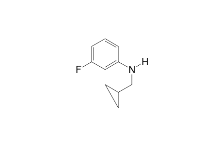 N-(Cyclopropylmethyl)-3-fluoroaniline