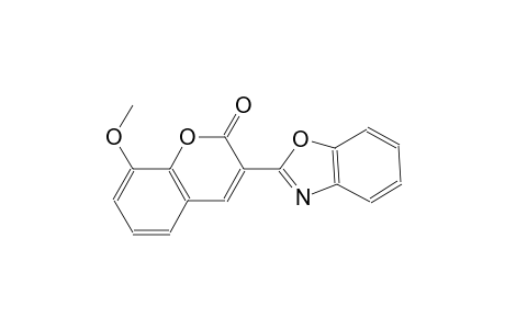 3-(1,3-Benzoxazol-2-yl)-8-methoxy-2H-chromen-2-one