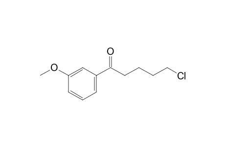 5-Chloro-1-(3-methoxyphenyl)-1-pentanone