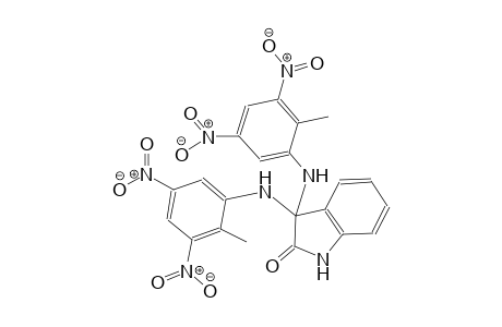 2H-indol-2-one, 1,3-dihydro-3,3-bis[(2-methyl-3,5-dinitrophenyl)amino]-