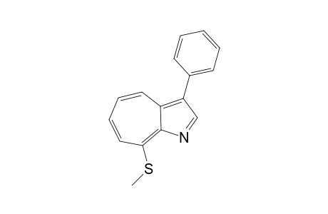 8-Methylthio-3-phenyl-1-azaazulene