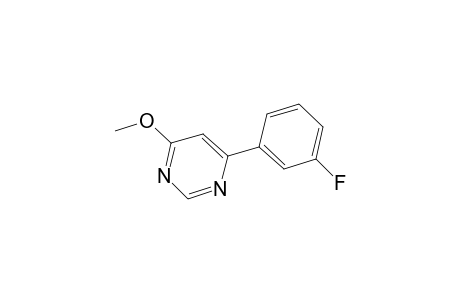 4-(3-Fluorophenyl)-6-methoxypyrimidine