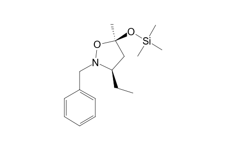 CIS-2-BENZYL-3-ETHYL-5-METHYL-5-(TRIMETHYLSILOXY)-ISOXAZOLIDINE