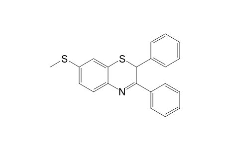 7-(methylthio)-2,3-diphenyl-2H-1,4-benzothiazine