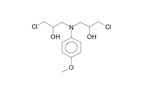 N,N-BIS(3-CHLORO-2-HYDROXYPROPYL)-4-METHOXYANILINE
