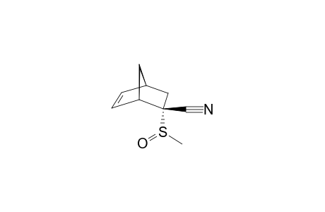 2-exo-Cyano-2-endo-methylsulfinyl-bicyclo-[2.2.1]-5-heptene