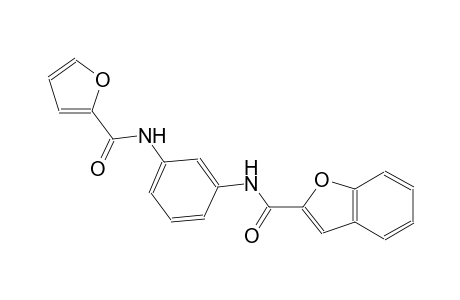 2-benzofurancarboxamide, N-[3-[(2-furanylcarbonyl)amino]phenyl]-