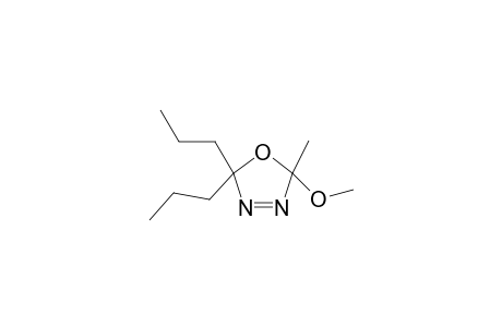 2-Methoxy-2-methyl-5,5-di-n-propyl-1,3,4-.deta.(3)-oxadiazoline