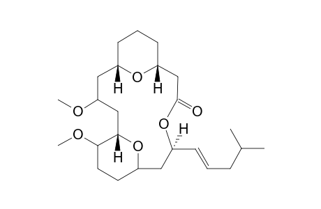 Leucascandrolide A macrolactone